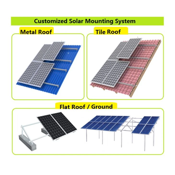 50kw Rooftop Grid Tied Solar Power System