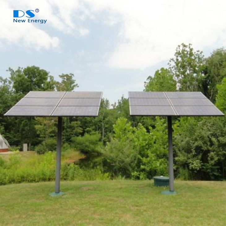 Aurinkopaneelin virtapumppu puiston kasteluun